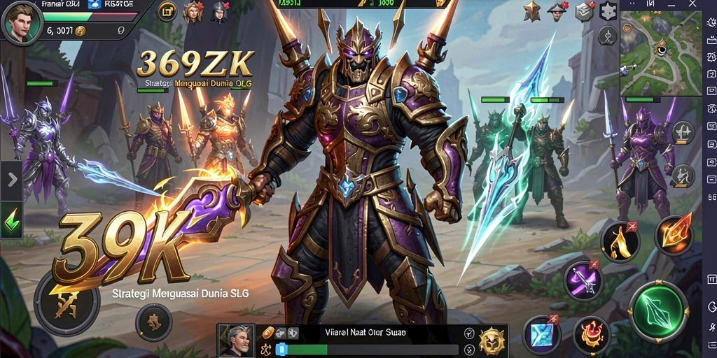 Tangkapan layar gameplay menunjukkan pertempuran strategis di 369ZK.