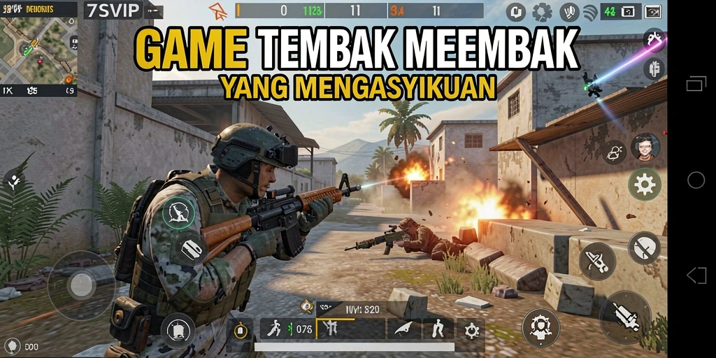 Tangkapan layar dari gameplay seru 7SVIP.