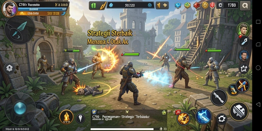 Screenshot C789 menunjukkan strategi permainan yang mendebarkan dan grafis menawan.