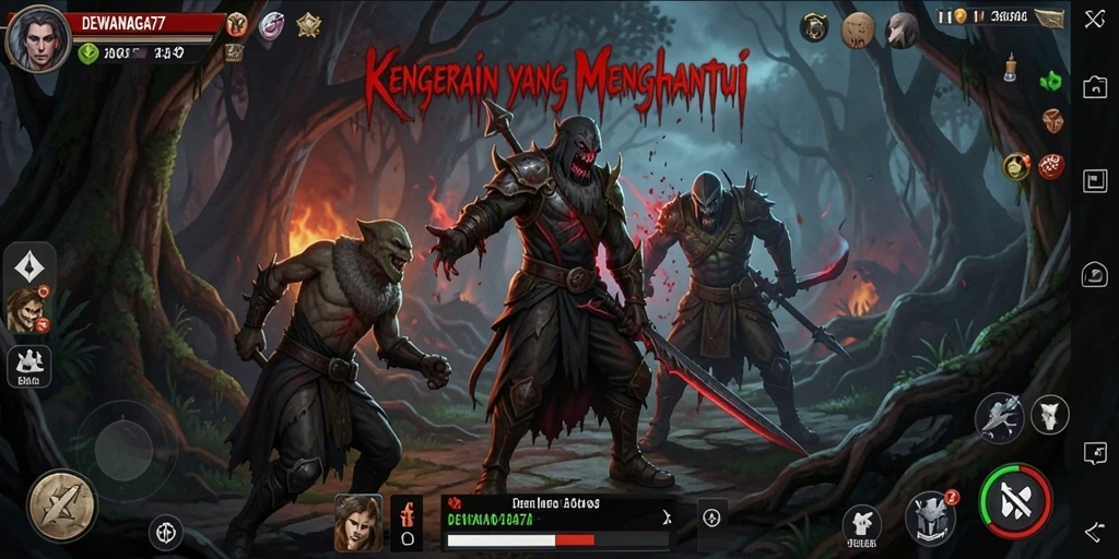 Gameplay DEWANAGA77 yang menegangkan dengan suasana Horror yang mencekam.