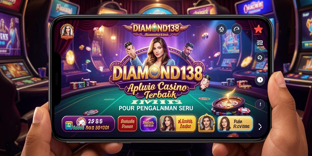 Tampilan gameplay Live Casino yang mendebarkan di DIAMOND138.