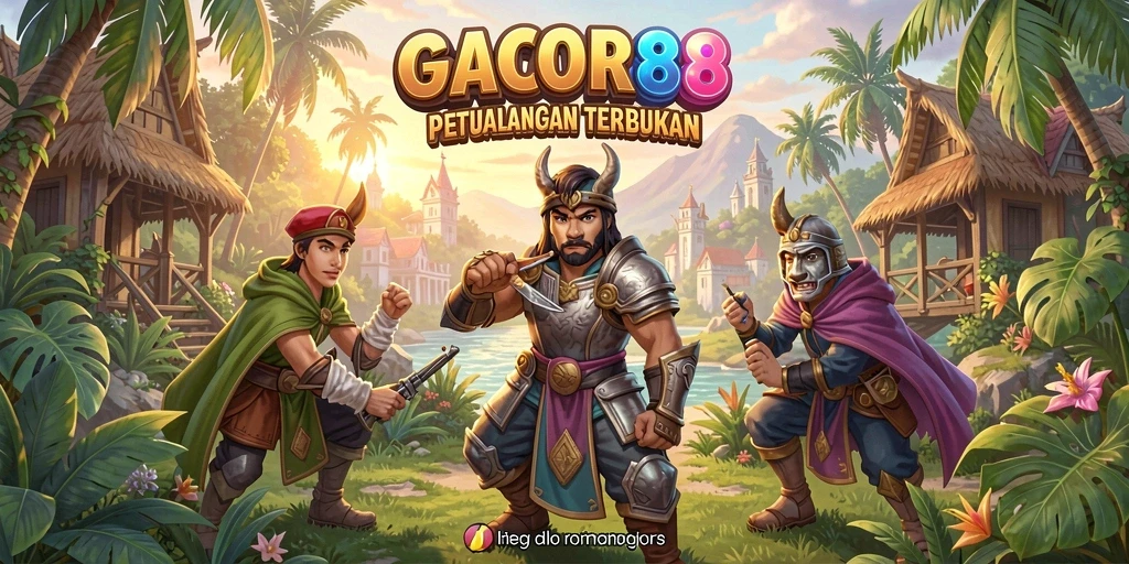 Tampilan gameplay Open World yang menakjubkan dari GACOR88.