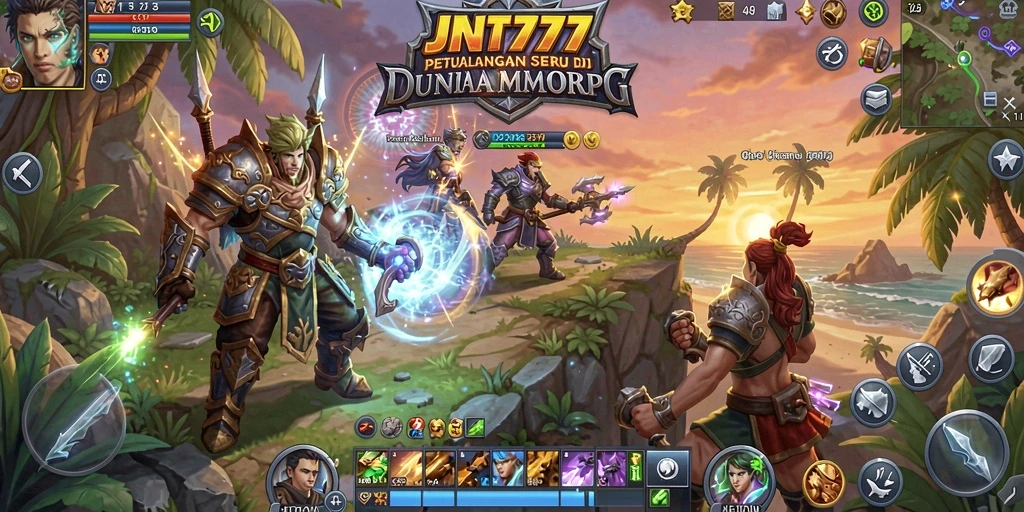 Gameplay JNT777 yang mengasyikkan dalam dunia MMORPG.