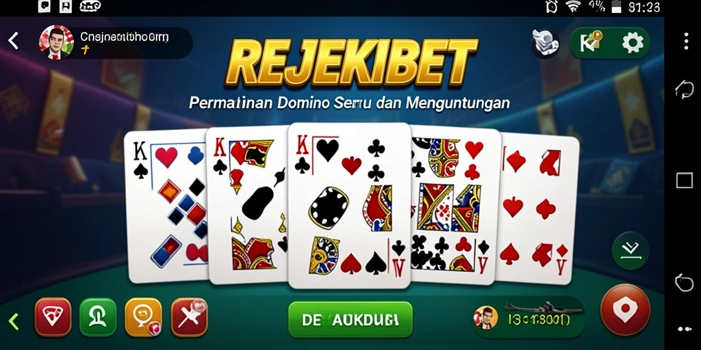 Tampilan gameplay seru dari REJEKIBET dengan pemain lainnya.