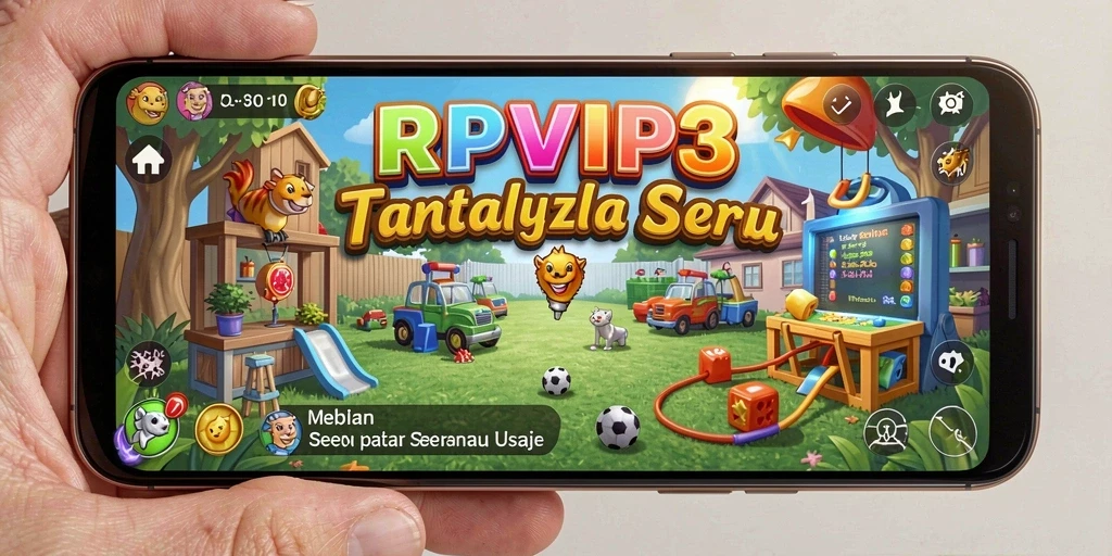 Tampilan gameplay RPVIP3 menampilkan tantangan puzzle yang seru dan menantang.
