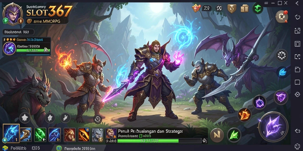 Tampilan gameplay SLOT367 yang memukau dan interaktif.