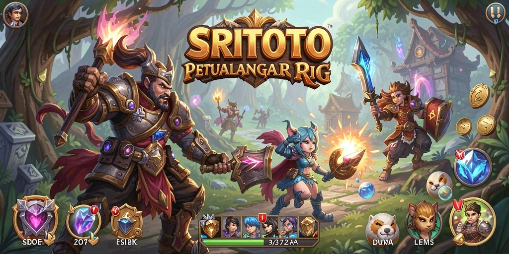 Tampilan gameplay SRITOTO yang menawan dan mendebarkan.