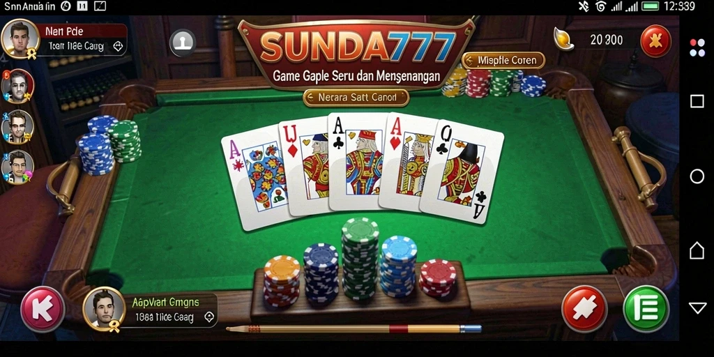 Gameplay Gaple yang menarik di SUNDA777.
