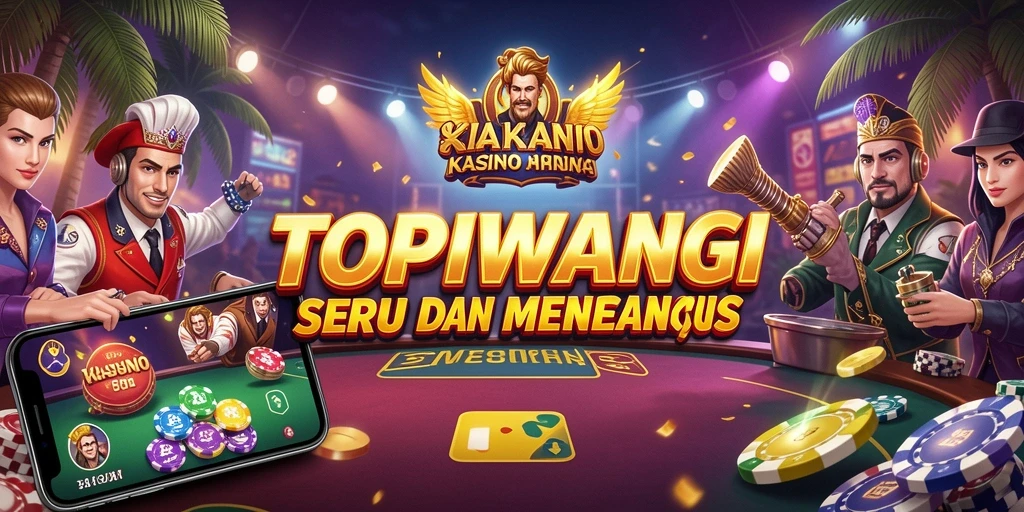 Screenshot TOPIWANGI menampilkan keseruan gameplay Kasino.