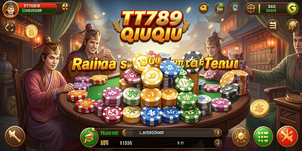 Tampilan gameplay seru dari TT789 di saat bermain QiuQiu.